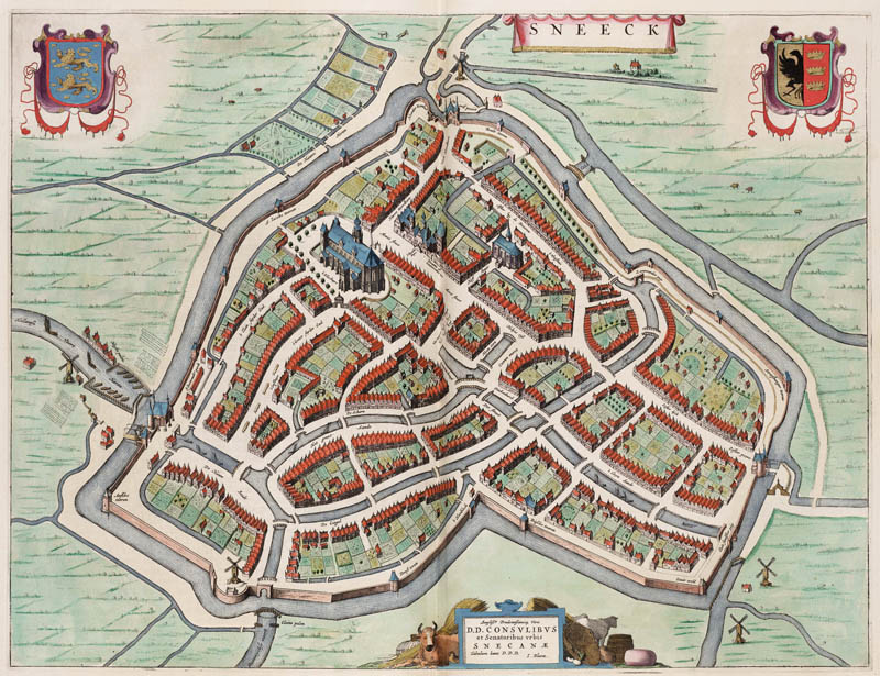 Sneek 1649 Blaeu